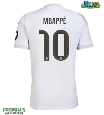 Real Madrid Kylian Mbappe #10 Hemmatröja 2025-26 Kortärmad